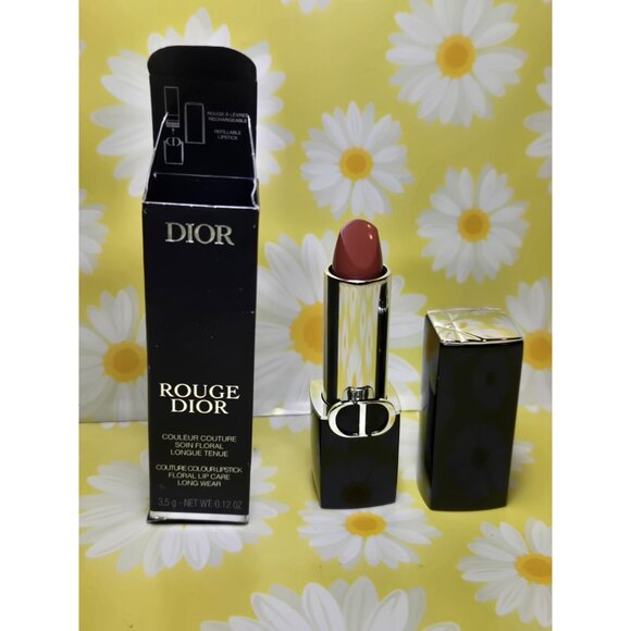 Dior Rouge Dior Contour Colour Lipstick 200 NUDE TOUCH SATIN  NEW IN BOX - Picture 1 of 8